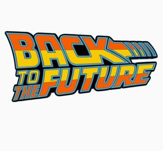 BACK TO THE FUTURE TRILOGY PART I V2 Logo Display by MANIACMANCAVE3D