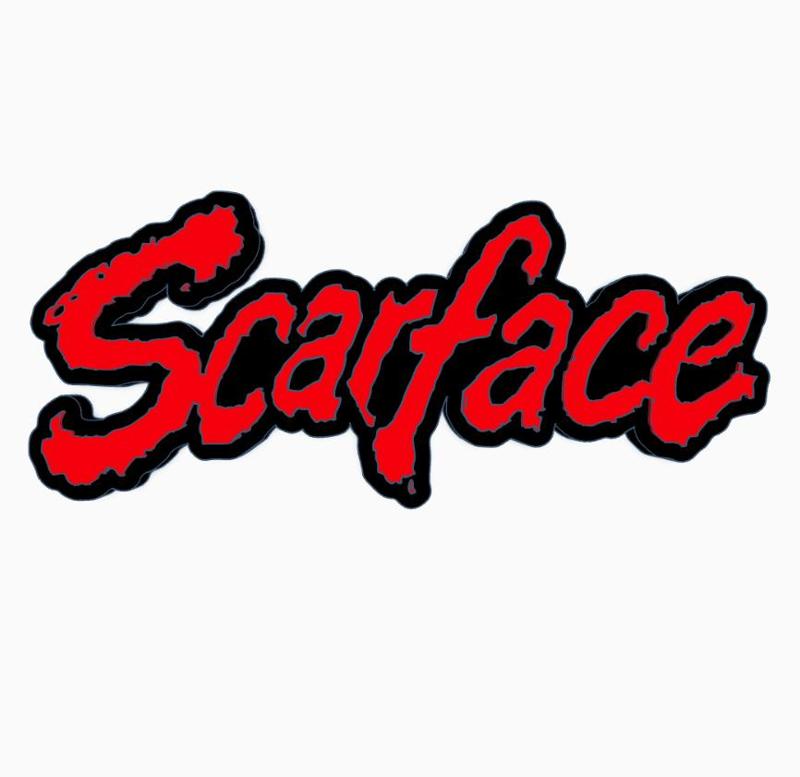 SCARFACE V3 Logo Display by MANIACMANCAVE3D