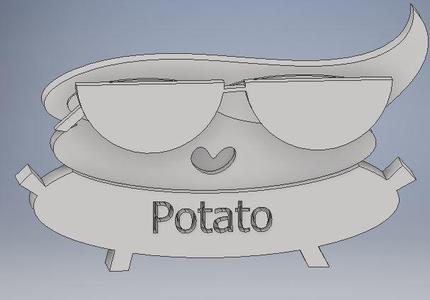 The Fonzie look a-like potato