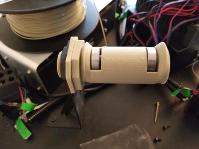 Filament holder with bearings for Tevo Little Monster