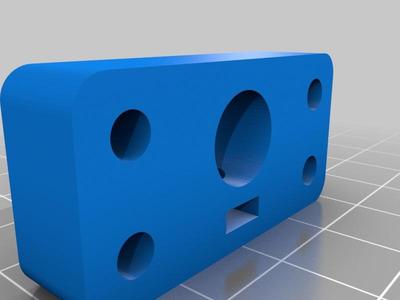 Simple 10mm rod holder