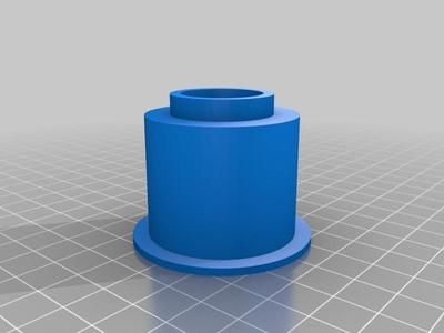 1.5 inch PVC to Nerf adaptor