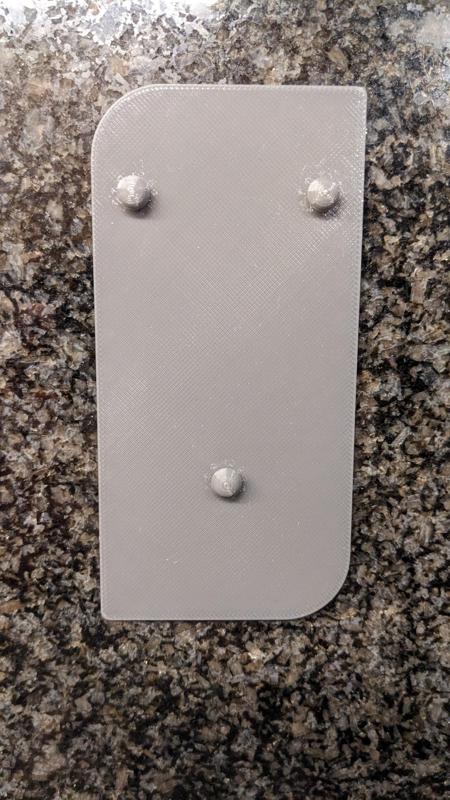 Burg Wächter secuENTRY 7712 & 7711 Keypad base plate