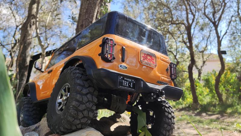 Traxxas TRX-4 Bronco 2021 Spare Tire Delete Plate