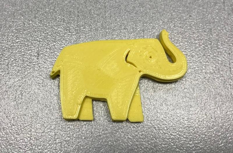 Trompon elephant (Ceylon language mascot)