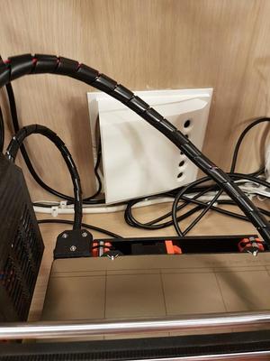 Fan duckt for 120mm fan for Besta 3D Printer Enclusure