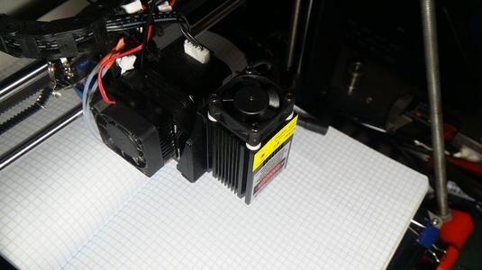 Wanhao/Monoprice laser mounting bracket
