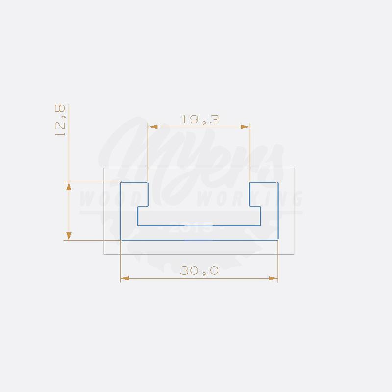 Festool parallel guide (3cm t-track) Updated! and Better a lot