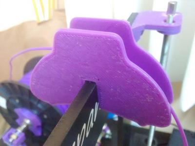 Filament curve guide for Prusa I3