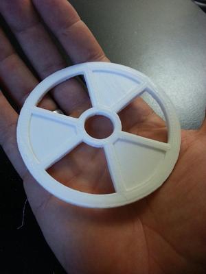Radioactive Symbol Coaster