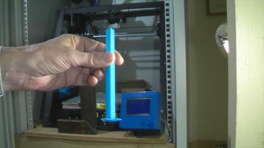 Vertical Test Piece 3D Printer test