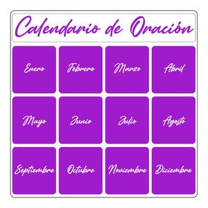 Annual Magnetic Prayer Calendar