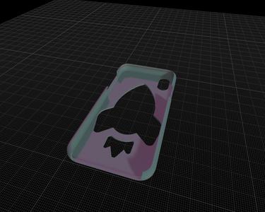 IPhone X Case SPACE
