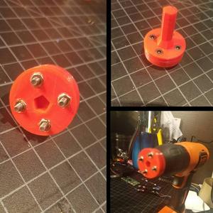 Grimy Grind: Manual Coffee Grinder Bit for Electric Drill/Screwdriver 
