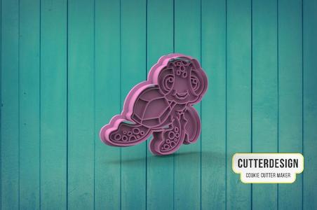 Baby Tortoise Cookie Cutter M2