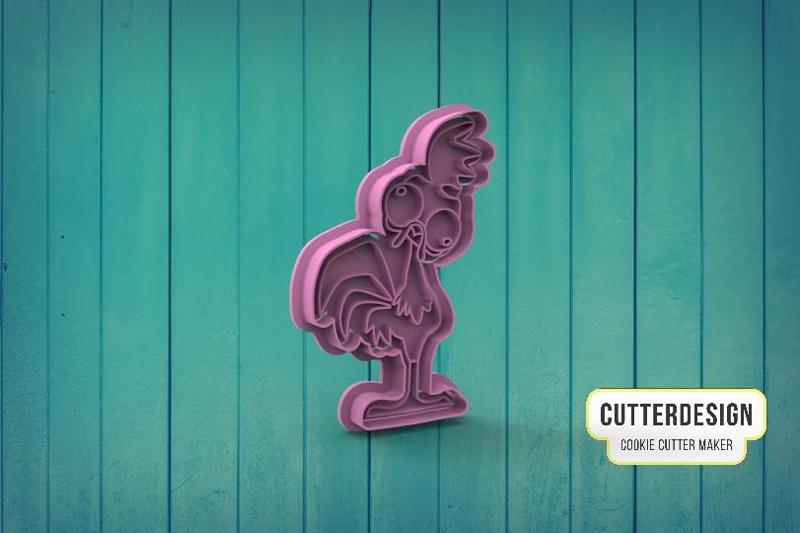 Hei Hei The Rooster Moana Cookie Cutter