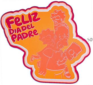 Simpsons Happy Dad's Day Cookie Cutter