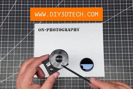 Variable Filter Adapter for GoPro Style Action Camera and IR Mods!