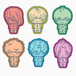 BLUELOCK PACK X6 / COOKIE CUTTER/ ANIME
