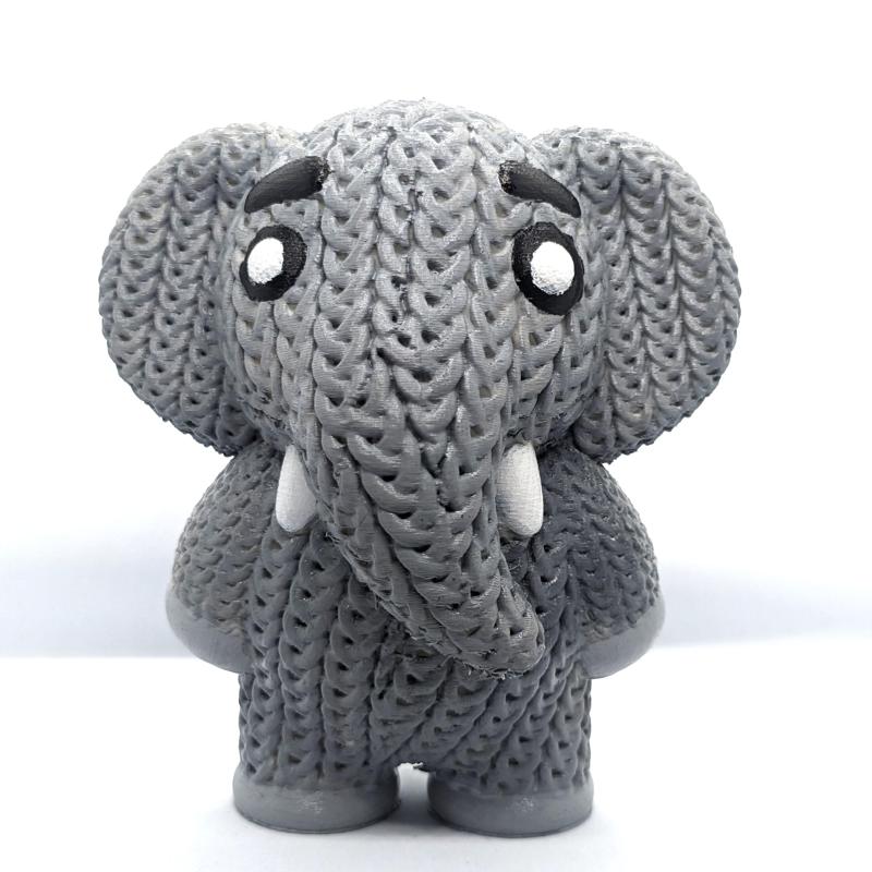 Knitted Elephant (cute)
