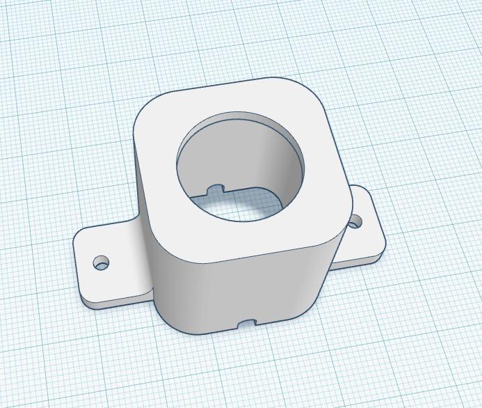 21mm Rocker Switch Box - Flat Mount