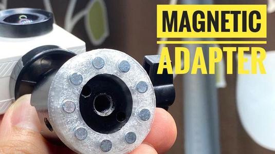 Magnetic Adapter for Ball Head