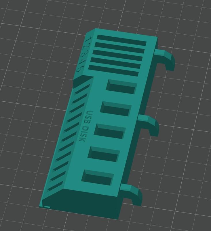 Skadis USB SD holder