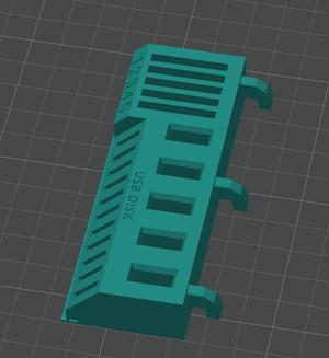 Skadis USB SD holder