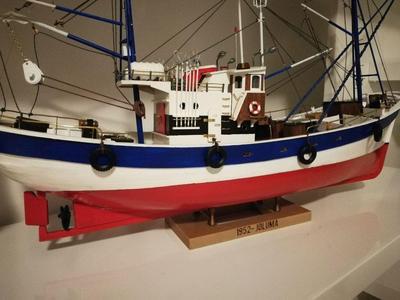 Model ship base stand