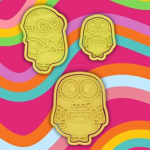 COOKIE CUTTER minions set of 3