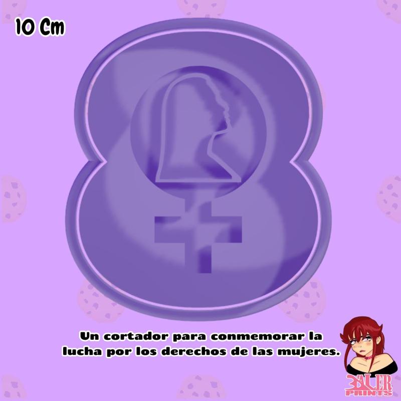 Cookie cutter 8M GIRL POWER