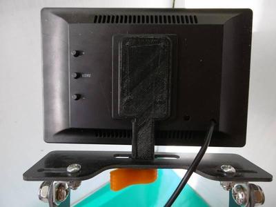 FPV 5 inch monitor support / Support moniteur FPV 5 pouces