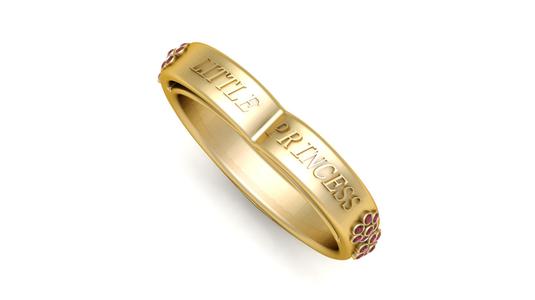 LITTLE PRINCESS RING 3D PRINTABLE MODEL