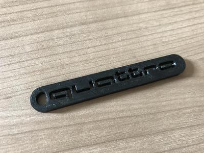 Audi Quattro Keychain
