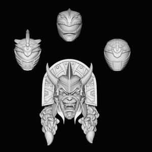 power ranger helmet 1/12