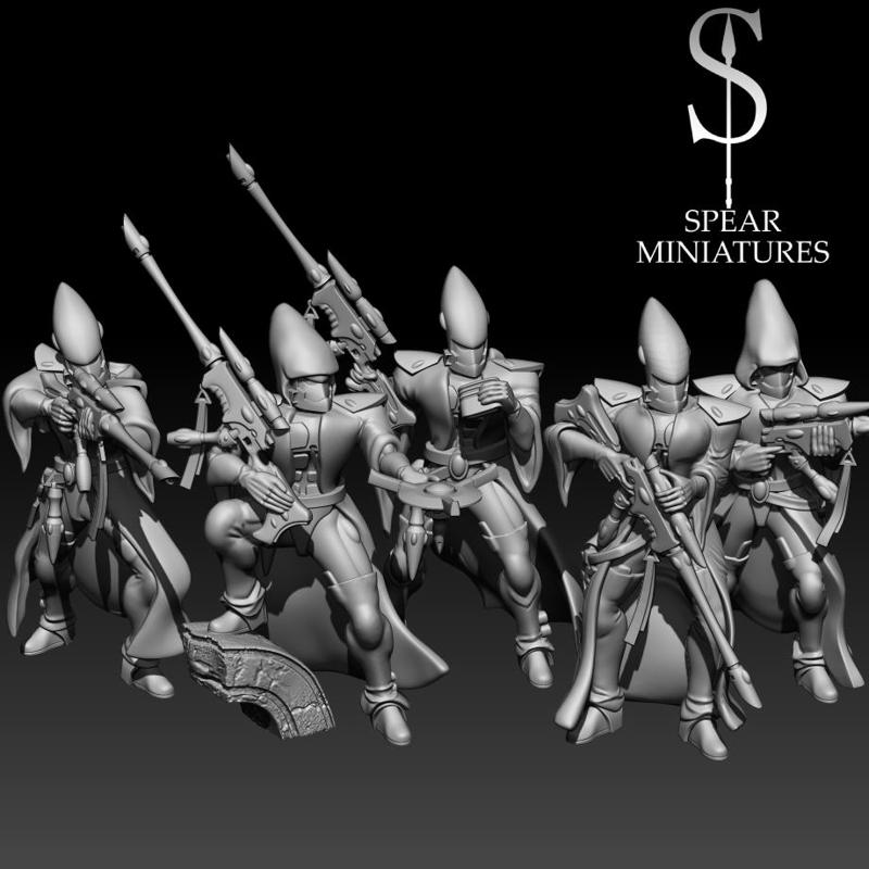 Space Elf Scout Snipers