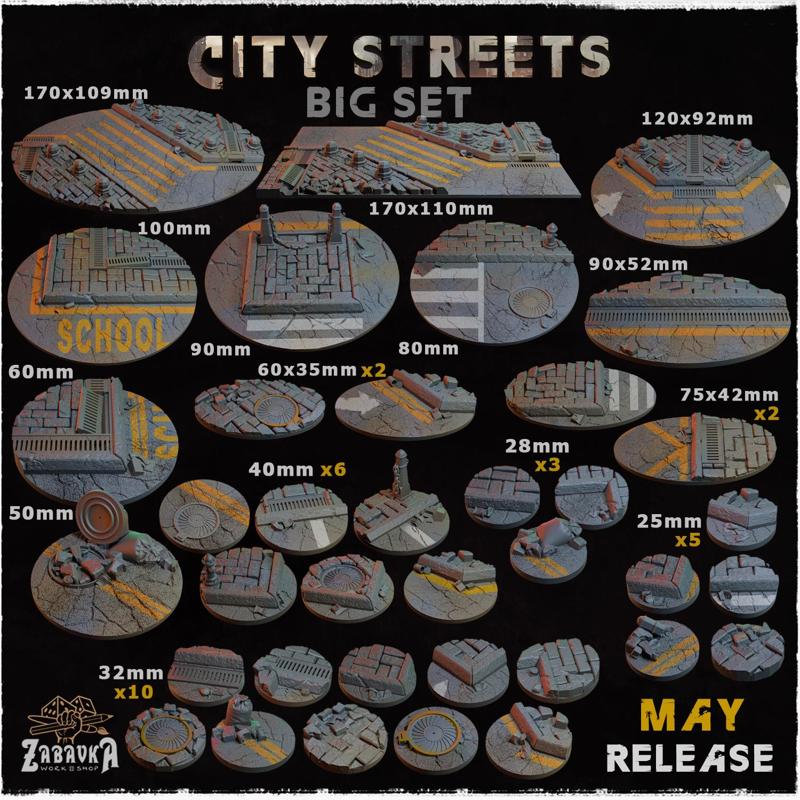 City Streets - Bases & Toppers (Big Set++)