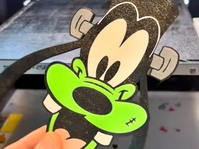 Halloween Goofy Magnet