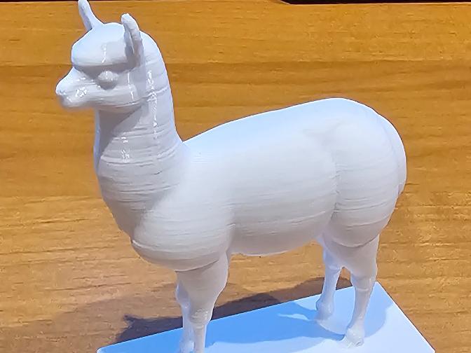 Miniature Lama Llama animal figure model for farm 