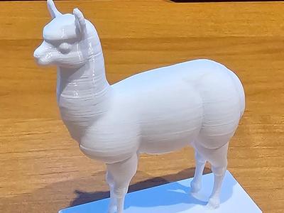 Miniature Lama Llama animal figure model for farm 