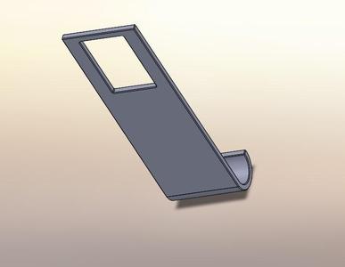 Cell phone support for contact,