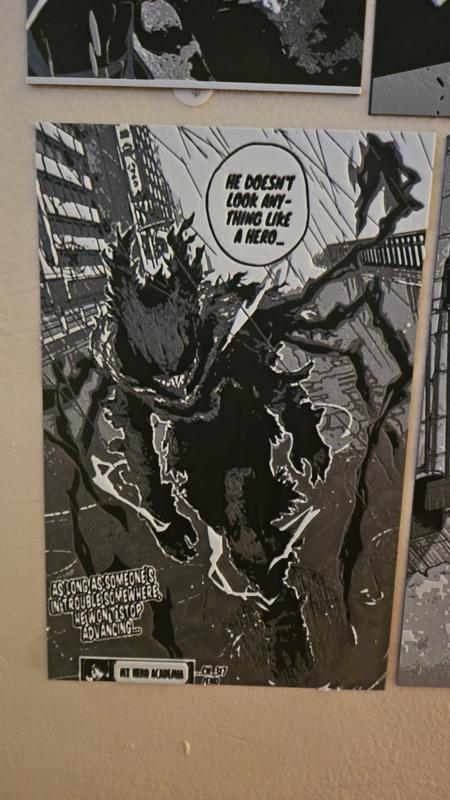 My Hero Academia Dark Deku Manga Panel Hueforge