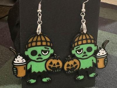 Zombieween Earrings