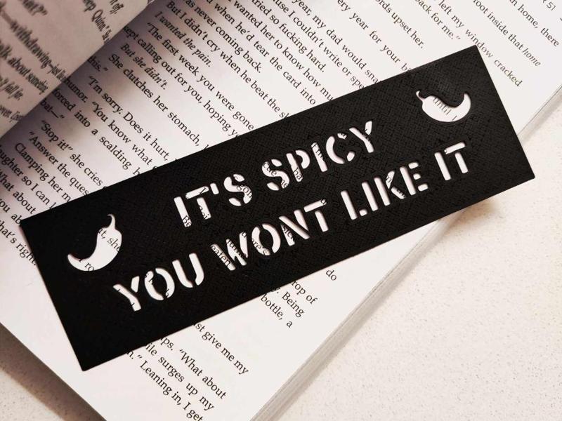 It's spicy bookmark