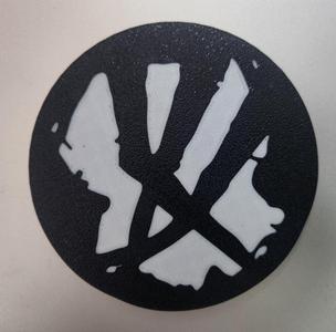 From TV Series Jade Symbol Coaster