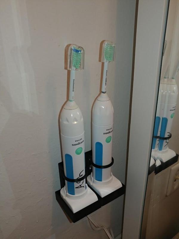 REFC Labs Philips Sonicare Toothbrush Wall Mount