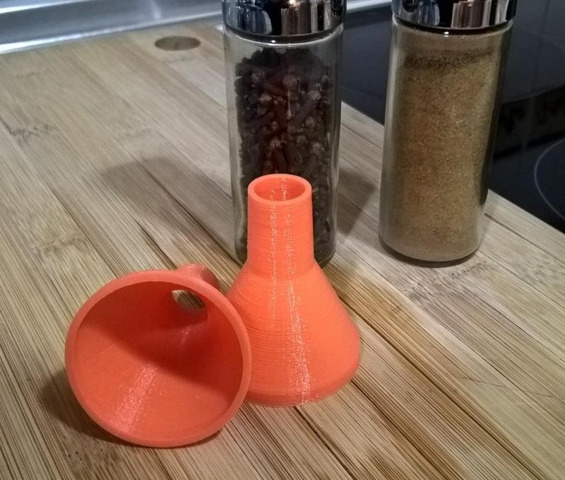Easy Funnels with Openscad