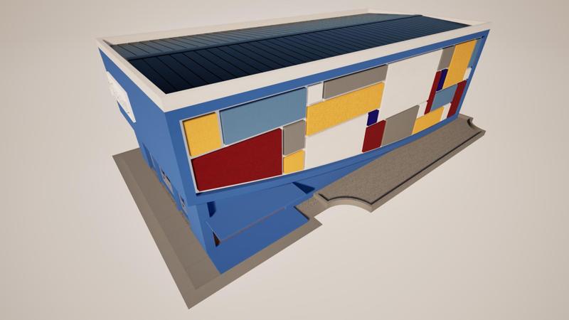 Cinema (cinema) CS, in H0 scale