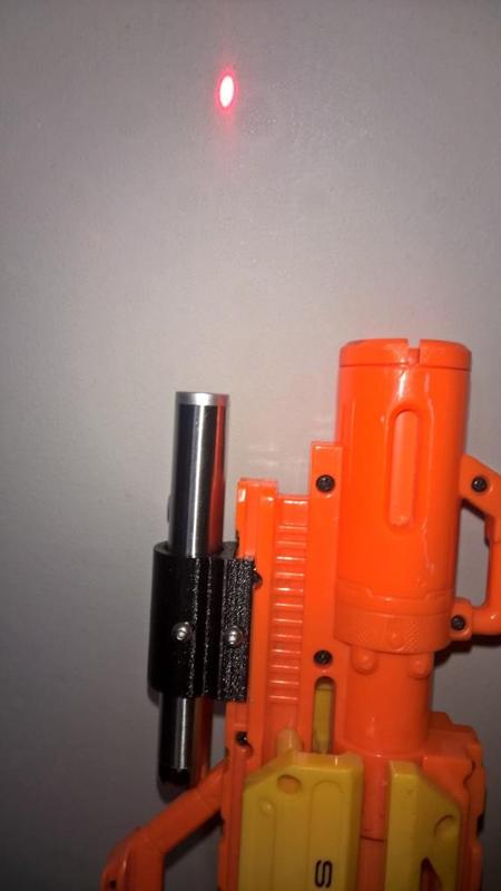 Nerf Elite Rails Laser Mount
