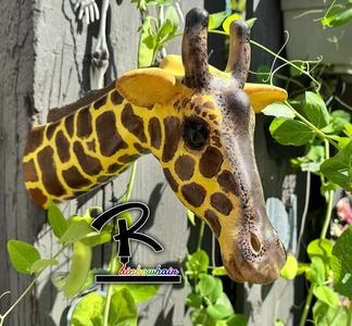Giraffe bust